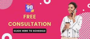 book a consultation with 98 buck social